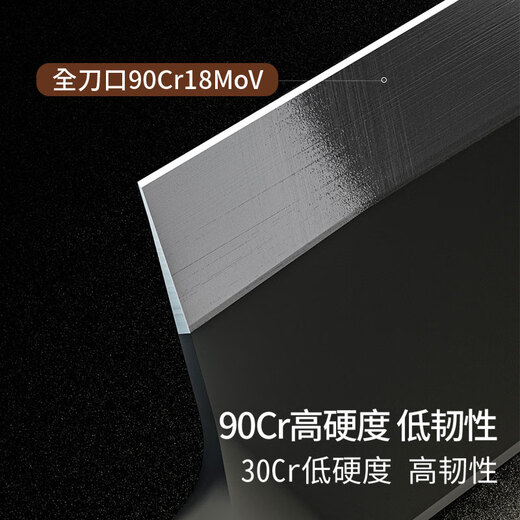 ASD Slicing Knife 9 Chromium High Carbon Stainless Steel Chinese Chef's Special Knife Commercial Home Use for Cutting Vegetables and Meat Sharp Good Fight II Series Cutter