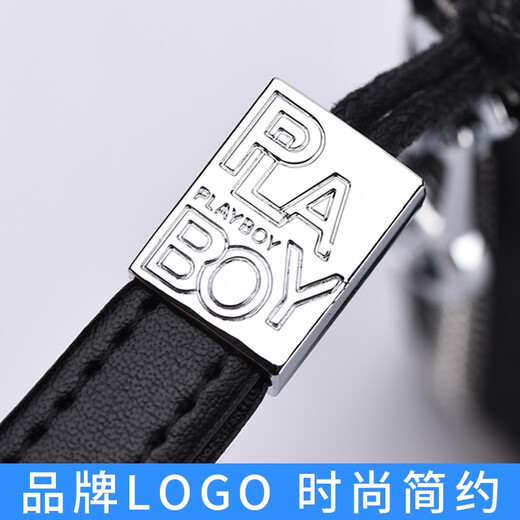 花花公子（PLAYBOY）男士手包 头层牛皮钱包男长款大容量手拿多功能拉链钱夹手抓包 款二【头层牛皮大容量多功能】