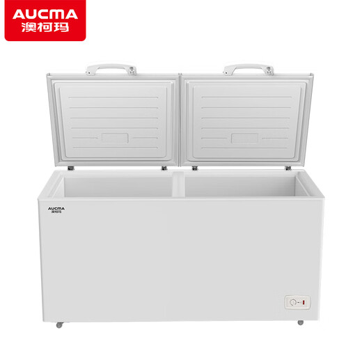 AUCMA (AUCMA) Gewerblicher neuer Kühlschrank Ultra-niedrige Temperatur minus 38 Grad Gefrierschrank Horizontaler Haushalt Einer Temperatur gekühltes Frischspeicherschrank oberen Tür Erststufe energieeffizientem Schnellfleisch Fleisch Seafood Kühlschrank neu 728 Liter 1,98 Meter 丨 Mine 38 Grad 丨 Erst effizient