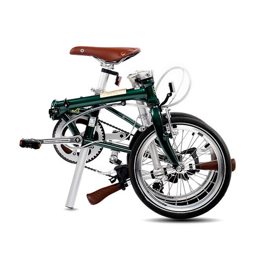大行（DAHON） 大行折叠车复古折叠自行车16英寸5速城市男女休闲自行车HAC653 邮政绿