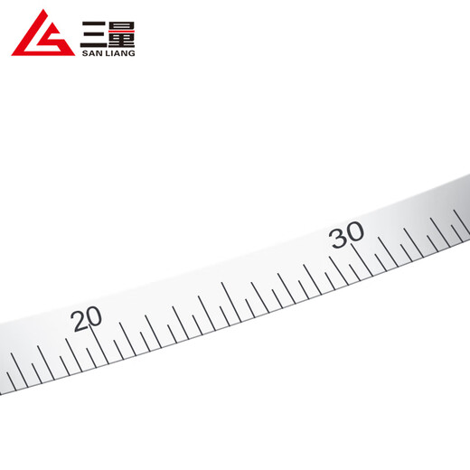 Three-quantity diameter measuring ruler, stainless steel flexible outer diameter circumferential ruler, O-ring cursor, stainless steel extension 50 300mm