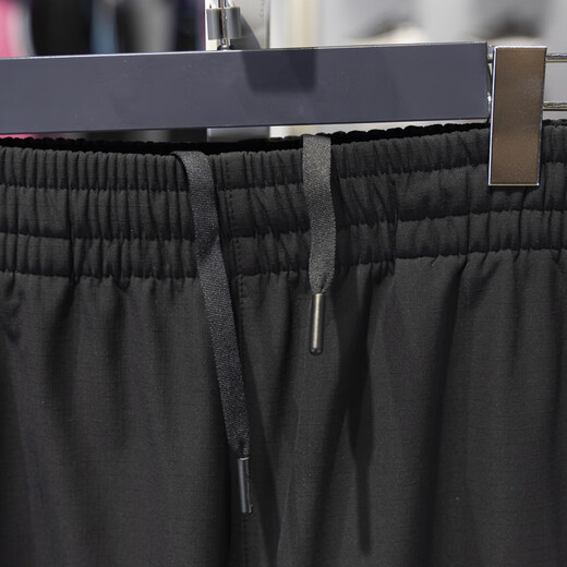 Li Ning CF traceable sports pants men's 2024 winter plus velvet warm water-proof loose straight trousers AYKU723 AYKU723-4 black M