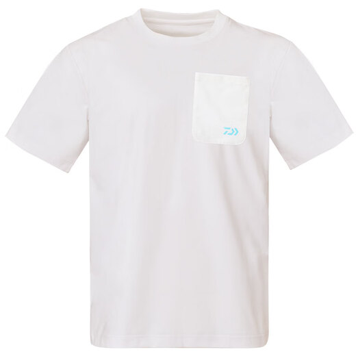 DAIWA 24 spring and summer DE-5424/5524CS sun protection fishing short-sleeved T-shirt round neck casual top outdoor camping illustration version-black L