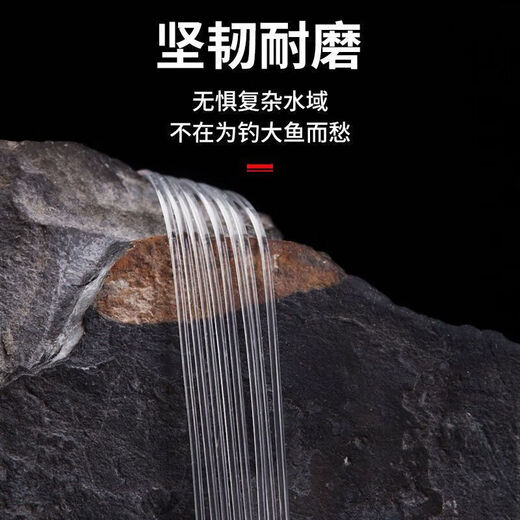 German imported super soft fishing line main line non-rolled high-end brand strong tension Taiwan fishing nylon submersible line two rolls imported from Germany 440 meters No. 2.5