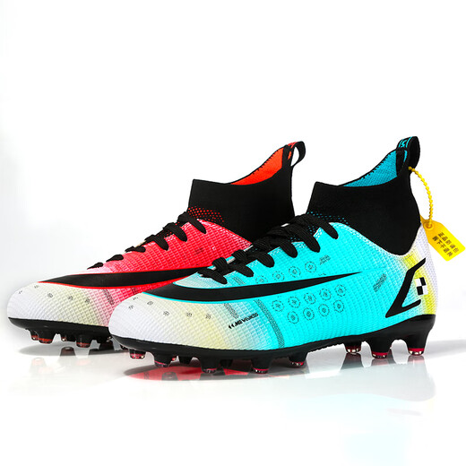Yidi Messi C Ronaldo 13 Little Plum Football Shoes AG Mandarin Duck Nail Assassin 15 FT FT FT LIMITADO EDICIÓN LIMITADO zapatos de entrenamiento de uñas Broken Apricot 699 Long Nail White Moon 34