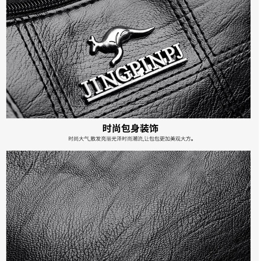 Women's bag new business shoulder bag lightweight nylon cloth women's casual travel bag simple large capacity crossbody bag trendy black/