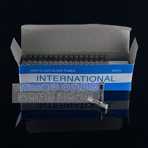 Glass fuse wire 5*20 6*30 3A/4A/5A/6A/7A/8A/10/15A/20A 0.5A (100 pieces per box) 6X30mm