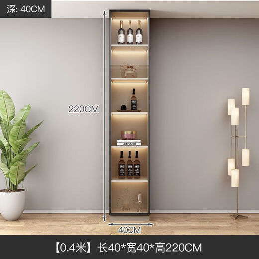 CLCEY2024新款餐边柜一体靠墙高柜餐厅储物茶水碗柜家用现代简约客厅收 主图款 款式140长送货入户+安装