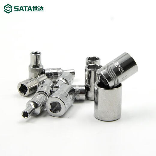 SATA 6.3 mm Serie 6 manga de esquina rápida 1/4 cabeza de manga hexagonal pequeña manga corta voladora 11301-11314 11303 (4.5 mm)