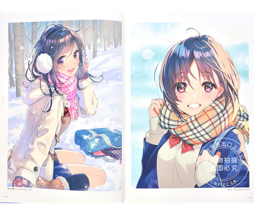 现货 进口日文 森仓圆 精选作品集 绘画过程集 ILLUSTRATION MAKING &