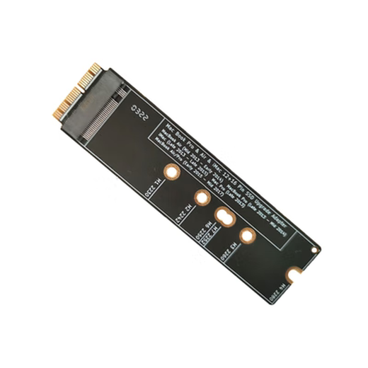 Budi M.2 NVME to 2013/14/15 Applicable to Apple AIR A1465A1466 A1398A1502 SS Black Upgrade New Model Good Compatibility Highly Recommended