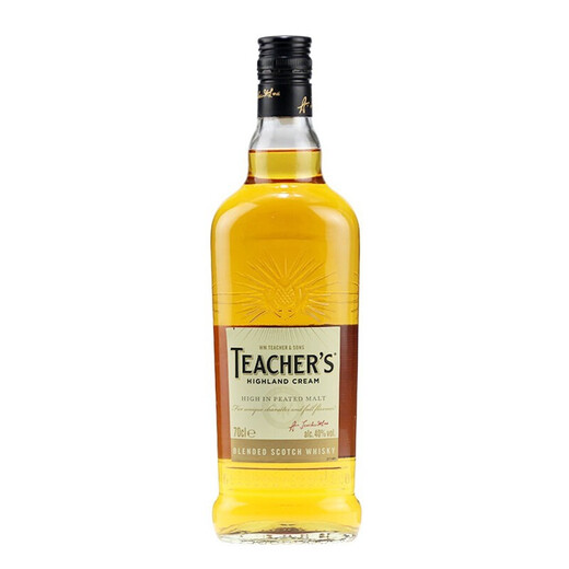 三得利（Suntory）醍池（teachers) 苏格兰威士忌 铁骑士 英国进口 洋酒  700ml