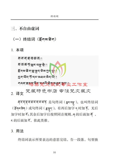 Interpretation der tibetischen Grammatik Shan Shuo Shu Wang Lun – Neu zusammengestelltes Tutorial zur grundlegenden tibetischen Grammatik. Einführung in die tibetische Grammatik