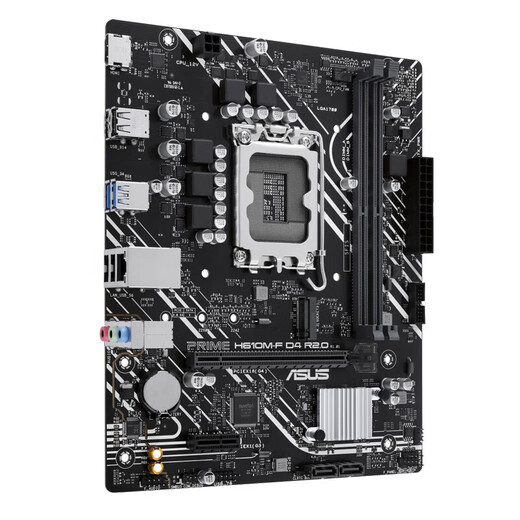 华硕（ASUS）12/13代/14代CPU主板 i3 14100f 13100f 12100f 散片 板U套装 H610M-F DDR4 12代i3-12100F散片【三年店保】