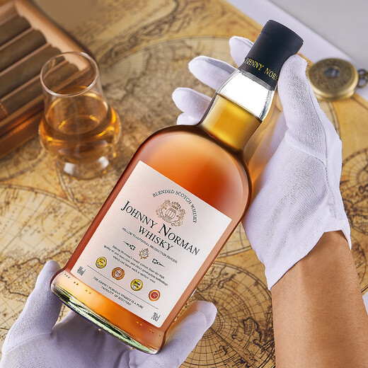 JOHNNY NORMAN英国进口洋酒苏格兰威士忌酒调和麦芽洋酒烈酒40°调酒礼盒700ml 【英国威士忌】【2支礼盒装】