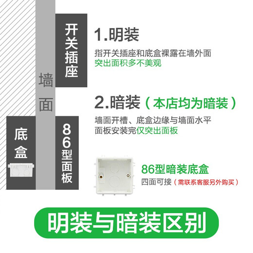 Schneider Electric de cinco agujeros con el interruptor Tipo 86 Panel de energía Panel de energía Agujeros de cinco orificios Haocheng Cream White