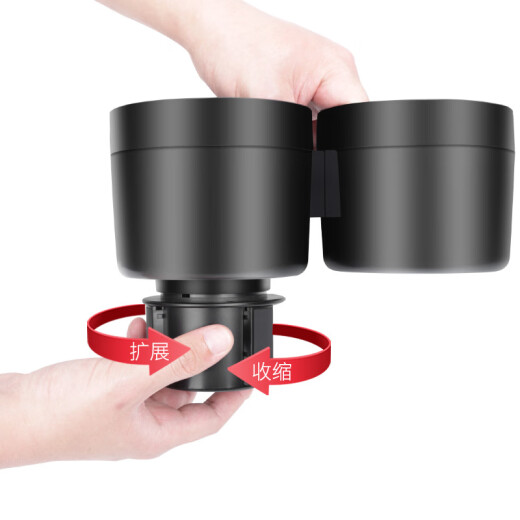 La expansión del soporte de la taza de automóvil de jiagong de jiagong se encuentra con un soporte de teléfono móvil de tres en uno, soporte de teléfono móvil doble de agua móvil de gran diámetro