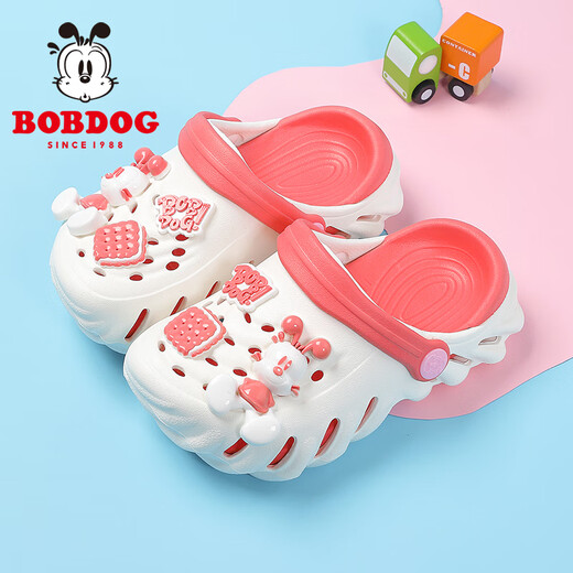
Babudou children's shoes children's slippers girls hole shoes summer baby sandals 117542004 rose pink 190