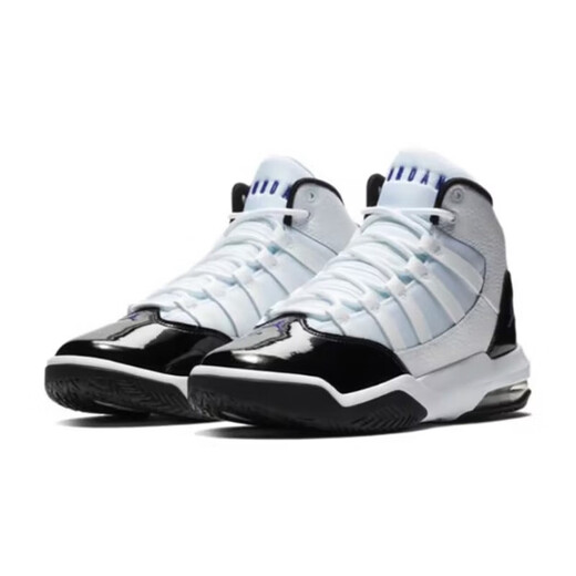耐克（NIKE）篮球鞋女鞋夏季新款休闲鞋Air Jordan Max Aura小康扣耐磨运动鞋 AQ9214-121黑边配色 36.5