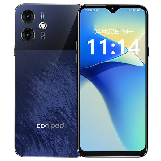 Coolpad new 5G full network smartphone 6.5-inch large screen 256G large memory 100 yuan e-sports game student long battery life cheap backup machine for elderly people and elderly people sea blue black 8 cores + 128GB