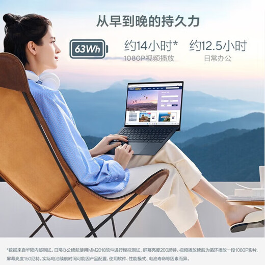 
Asus Lingyao 13 High-value Business Laptop Lingyao 13 23 models I7-1355U gray 16GDDR5+1T solid-state hard drive