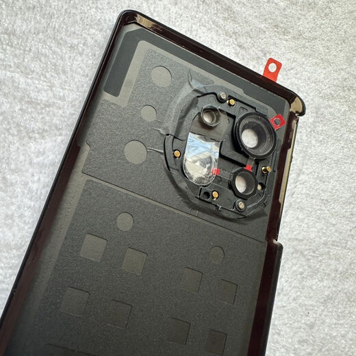 Suitable for OnePlusACE2 back cover, back shell 1+ACE2 original battery cover, back screen, OnePlus ACE2 mobile phone case, glacier blue, full set of glass back cover with frame