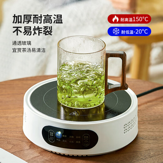 Niye tea cup glass green tea cup tea water separation heat-resistant thickening with filter men's office personal use high-end