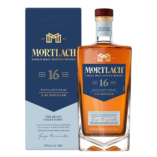 Bowmore慕赫 Mortlach 小女巫斯佩塞单一麦芽苏格兰威士忌进口洋酒 慕赫16年 750mL