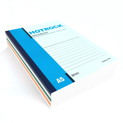Kokuyo Japan Kokuyo Hotrock Wireless Binding WCN-N1050 Notebook Student Homework Notebook COPE Soft Copy CODE A5 / 100 PAGES-6 N1100