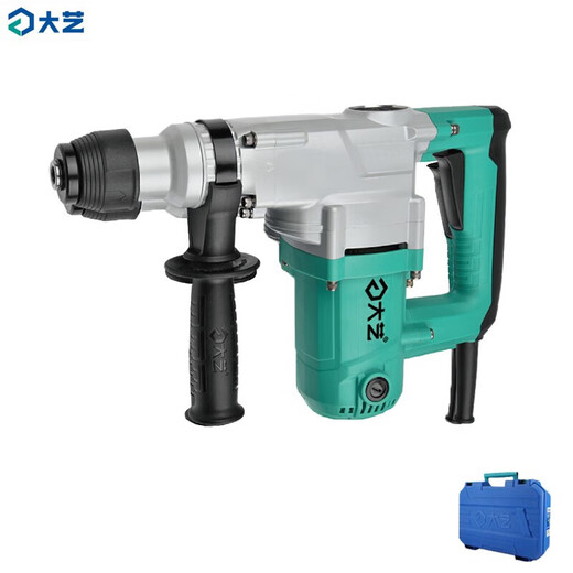 Dayi Electric Hammer Electric Pickaxe Multifunktionales Hochleistungs-Impact Drill Drill Industrial Beton Bohrbohrung Dual-Purple-Elektrowerkzeug PRH 03-26S [1050W Einzelfunktion]