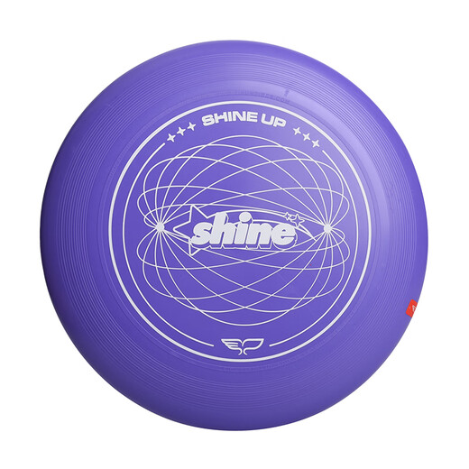 YIKUN DISCS 145g Youth Campus Frisbee Outdoor Sports Adult Novice Training Spin Competition Star Floppy Disk Vibrant Purple