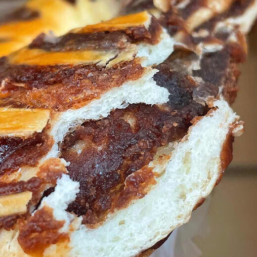 Yideli old-fashioned bean paste filling bagel 1kg whole box of hand-teared red beans sandwich European buns donuts breakfast snacks New Year's goods