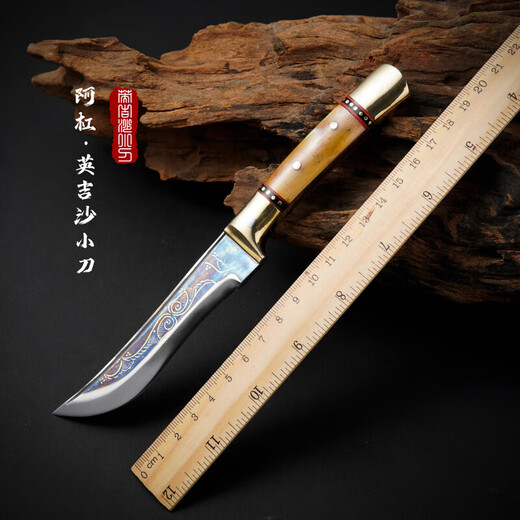 Yingjisha pocket knife purely handmade bearing steel forged static model