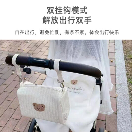 9i9婴儿推车挂包挂袋妈咪包挂钩宝宝姓名牌防丢挂牌遛娃包A37