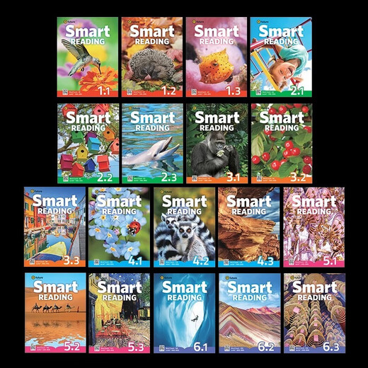 Original importée nouvelle version Smart Reading123456 Niveau d'étudiant Manuel d'étudiant E-Future English's English Lighttenment Winter and Summer Vacation Vacation Cours de lecture à court terme Pour améliorer l'accumulation de mots Reading et écriture de lecture