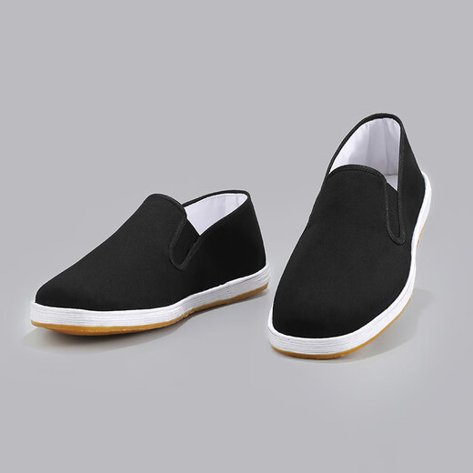 Yu Zhaolin old Beijing cloth shoes traditional handmade thousand-layer sole slip-on slip-ons men's casual shoes Y1S-1002 42