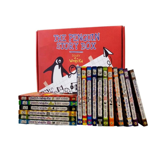 英文原版 小屁孩日记 1-17册 Diary of a Wimpy Kid（1-17）英文分级阅读章节书桥梁书  9-12岁  课外阅读