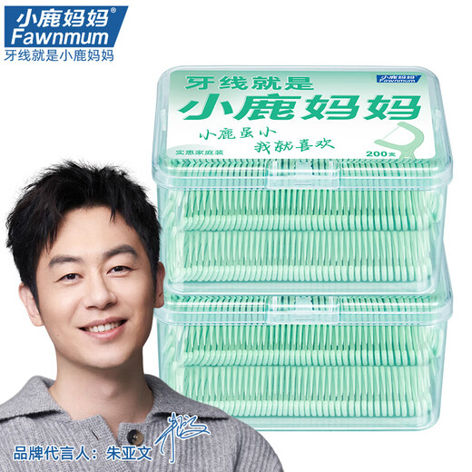 
Xiaolu Mama's big box home floss sticks 200*2 Total 400 home floss sticks