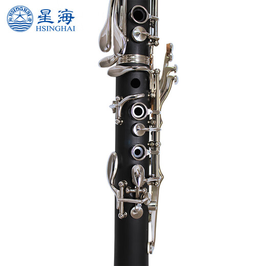 
Xinghai clarinet black tube, beginner grade examination major, ebony two-section b-flat key XC-28J