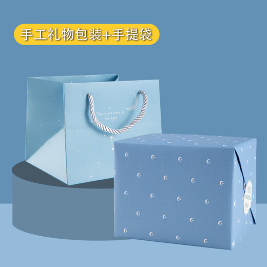 Birthday gift for girls and boys with stars and moons, twelve zodiac signs, for girlfriends and besties, children’s sleeping companions, practical and heart-warming high-end small ornaments, dog, daudaowang + exquisite packaging + gift bag, with 3C charging head