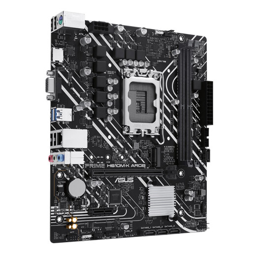 华硕（ASUS）PRIME H610M-K ARGB 支持 CPUG 7400/G6900/12100F（Intel H610/LGA 1700） 