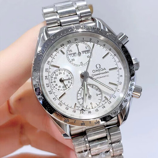 [SECUESTA 95 NUEVO] OMEGA Men's Watch Speedmaster Series Mecánica Mecánica Decha Luminosa Pantalla Cronógrafo Multi-función Matrícula Mench Match Watch 39mm Watch Diámetro Silver Grey 3523.30.00