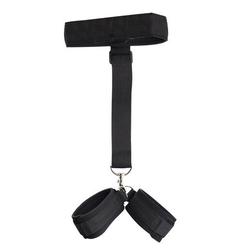 Mi Se SM handcuff collar forced restraint training webbing punishment props male and female couples sexual intercourse adult sex toys