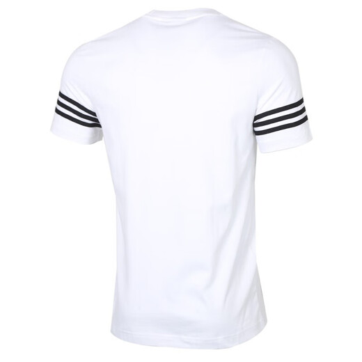 Adidas (Adidas) Clover Men's Clothing 2025 Summer NUEVA ASPERA DE SPORT Moda informal cómodo transpirable Camiseta de manga corta Camiseta Oficial FM3894 XL -58