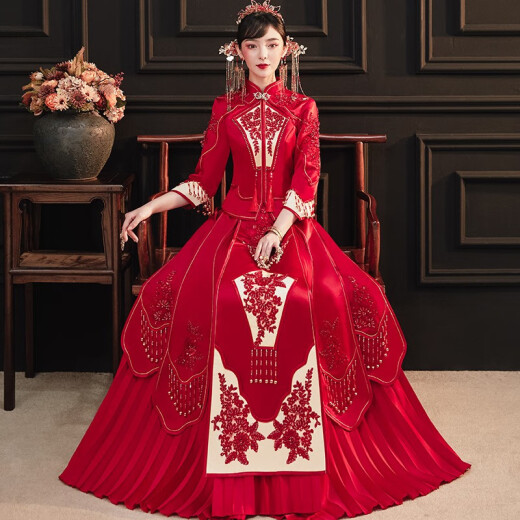Taylor Martin (TAILEMARTIN) Xiuhe Clothing 2021 New Wedding Dress Bridal Wedding Dress Toast Wear Chinese Style Cheongsam 20 Styles 8301M