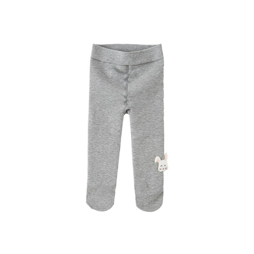 DAVE&BELLA children's leggings, baby socks, autumn and winter girls' pantyhose, toddler elastic socks, fashionable children's socks, children's clothing, gray 140cm (recommended height 130-140cm)