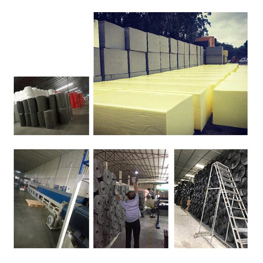 Black medium and high density sponge hand-shred lattice packaging lined with shock-proof large absorbent filter sponge thin foam pad Black length 2M*width 0.5M*thickness 5CM