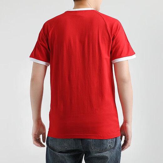 Adidas Clover Herren neuer runder Hals bequem atmungsaktives lässiges Kurzarm T-Shirt GD9934 XS