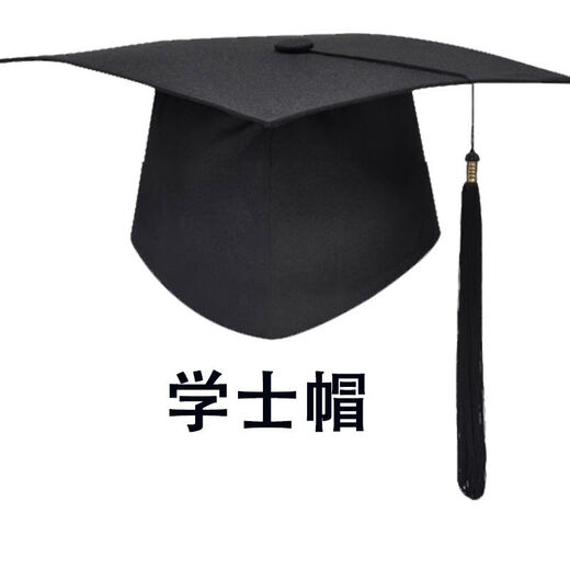 Lei Shixing customized graduation ceremony 18-year-old adult hat with printable LOGO hat, bachelor's hat, doctor's tutor and principal hat, doctor's hat