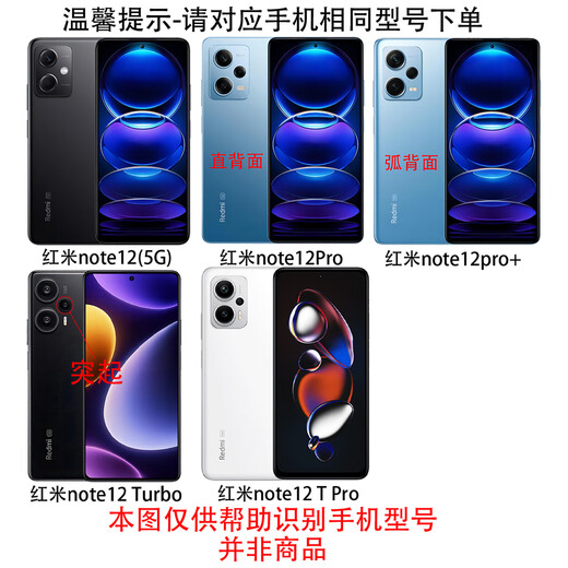 豪丫红米note12手机壳note12pro翻盖note12Turbo镜头全包Redmi磁吸扣+软硅胶12tpro套防摔保护仿真牛皮 红米note12Pro(+钢化膜) 黑灰复古皮纹